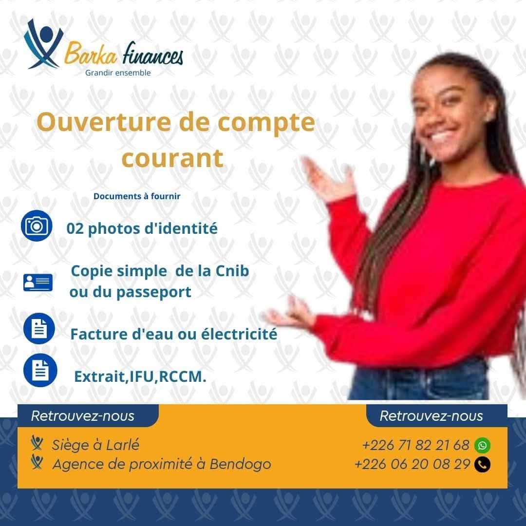 Ouverture de compte - Documents requis
